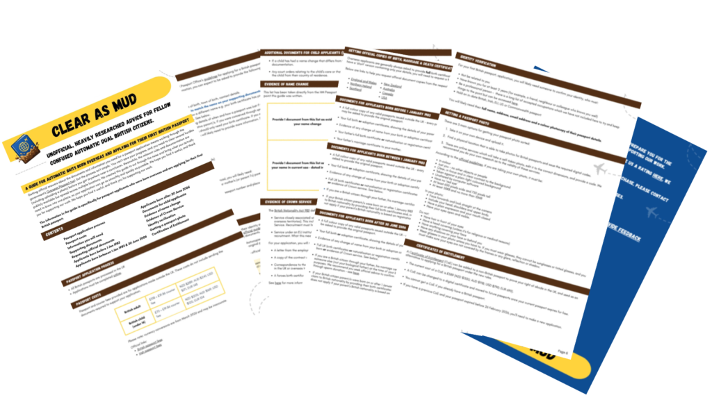 Clear As Mud Passport Guide preview